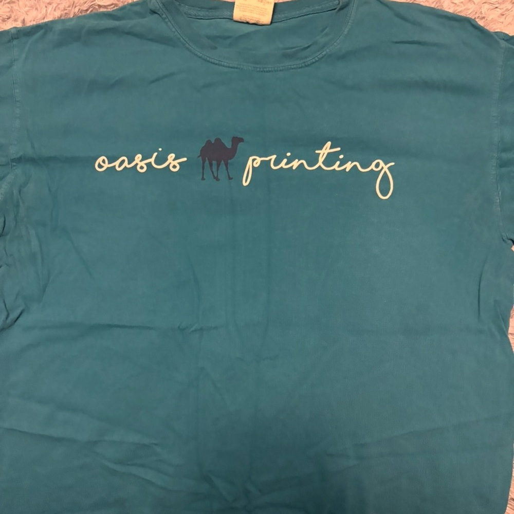 Teal Graphic T-Shirt